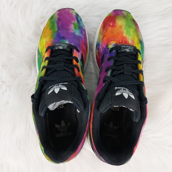 Adidas Ty-Dye athletic shoes, women's size 6, multicolored - Picture 7 of 9